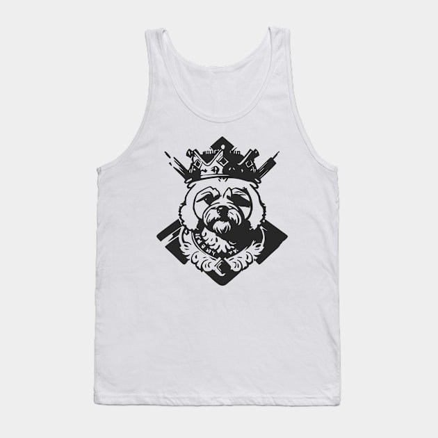 King Bichon Frise (Transparent) Tank Top by isolation_2